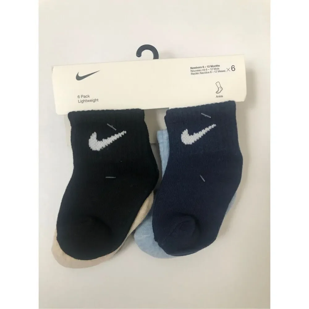 Nike Baby Socks 6-pack size 6-12 Months